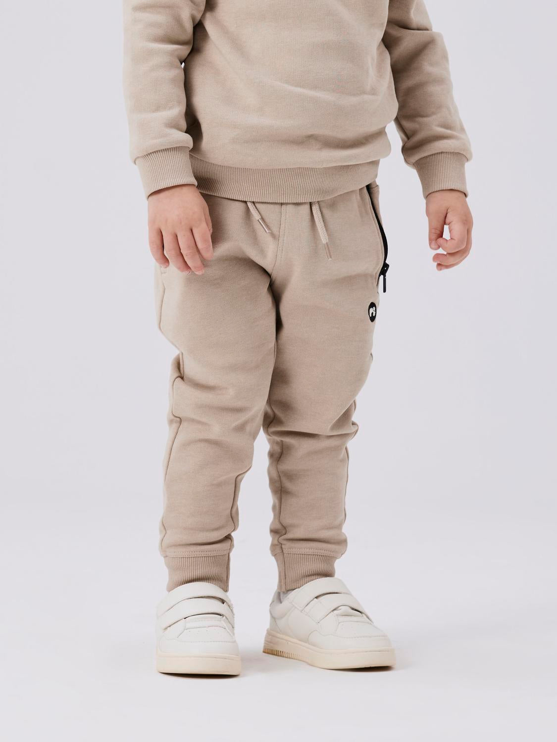 Name it Sweatpants - NMMVIMO SWE PANT BRU NOOS - Pure Cashmere