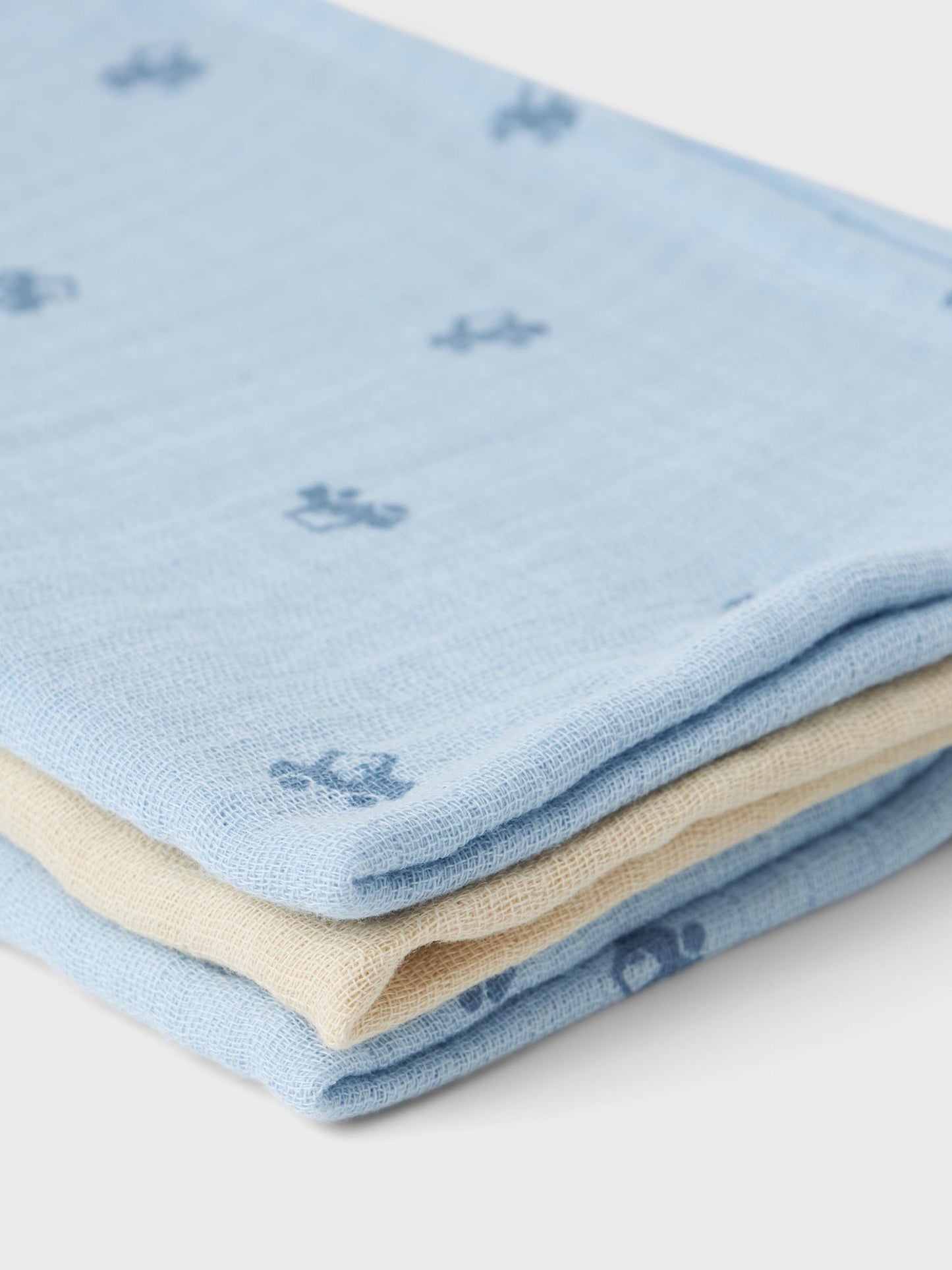 Name it Stofbleer - NBNONAPPY 3P NAPPIES - Cashmere Blue