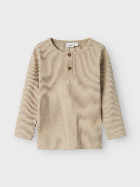 NMMBART LS SLIM TOP - Pure Cashmere