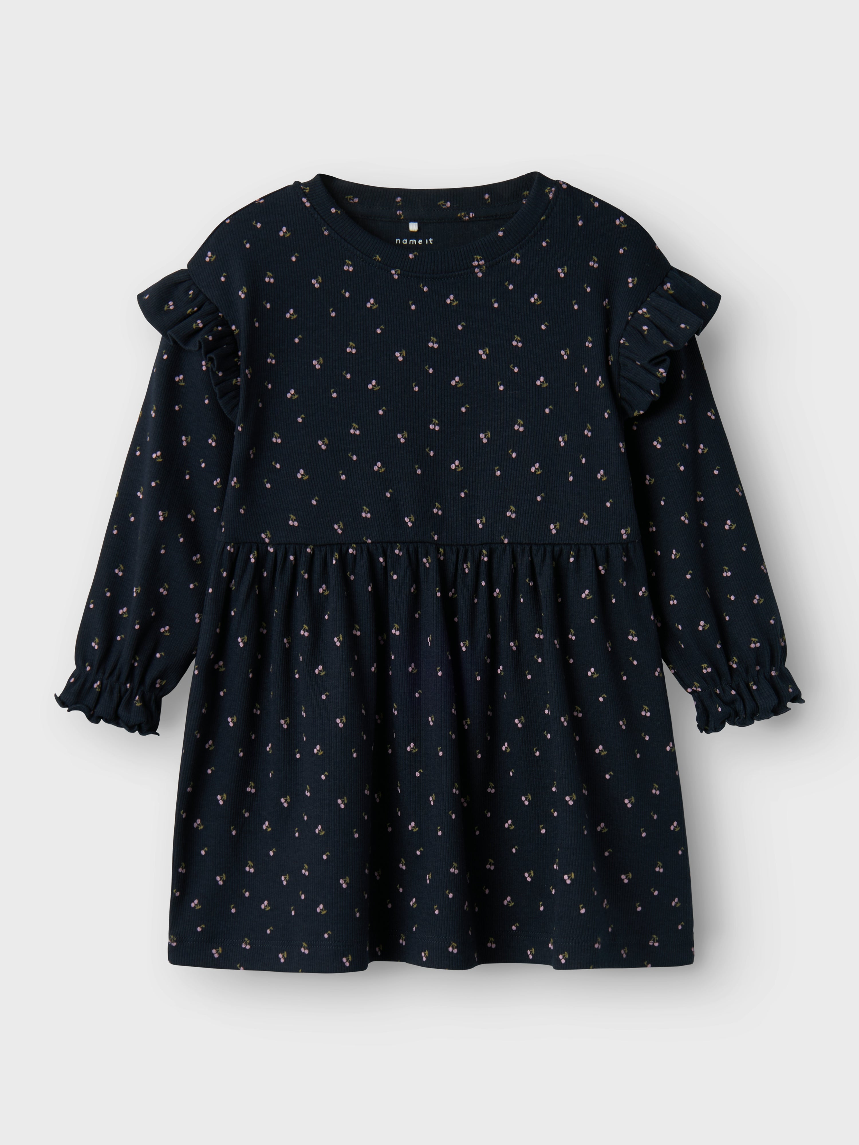 Name it Kjole - NMF BABETH LS DRESS - Navy Blazer str. 92