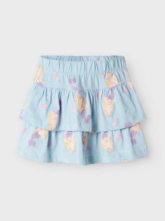 Name it Shorts - NMF VIGGA - Chambray Blue Mermaids Skirts
