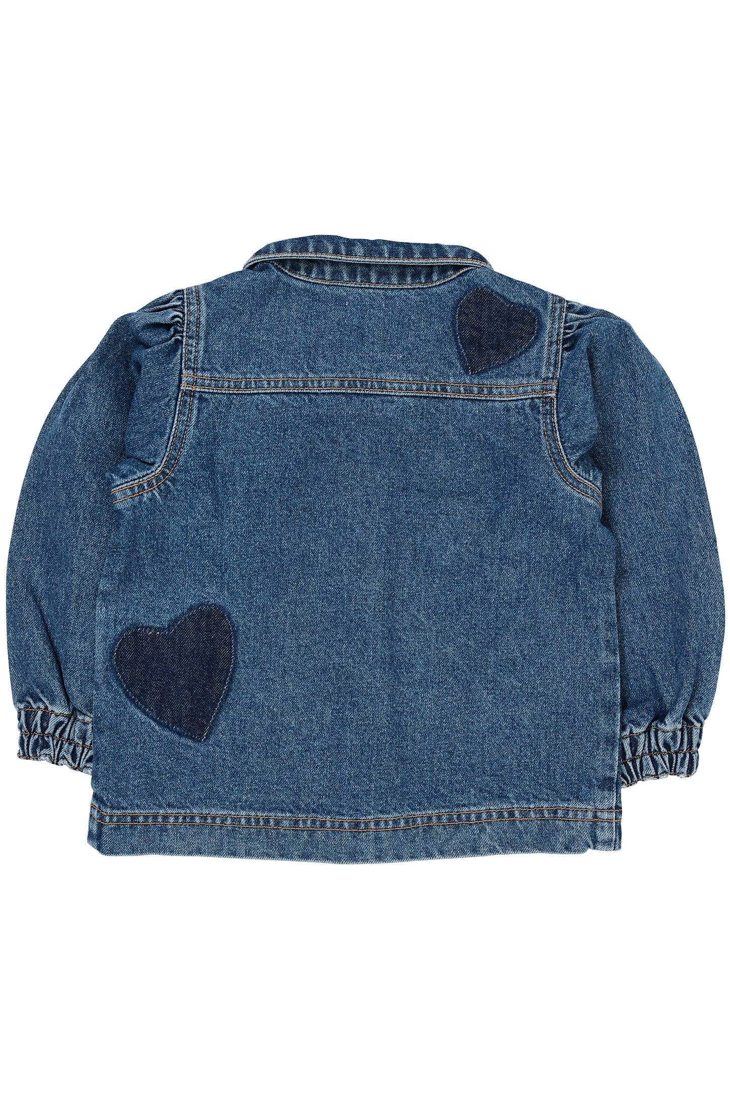 Copenhagen Colors Jakke - ORGANIC DENIM HEARTS JACKET