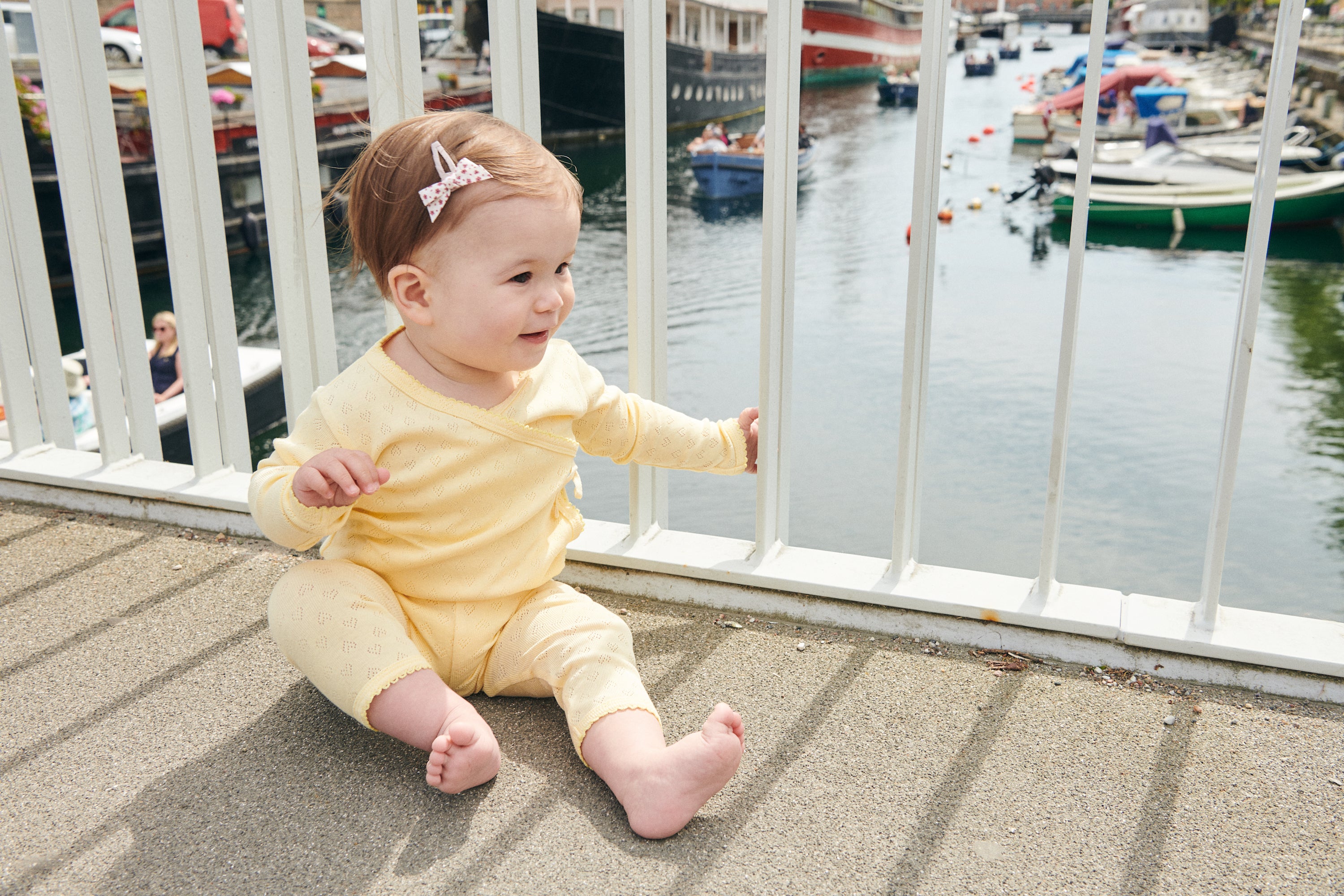 str. 62 - Copenhagen Colors Leggings - POINTELLE HEART