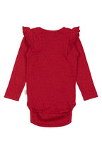 Petit Piao - Body L/S Frill Modal heart