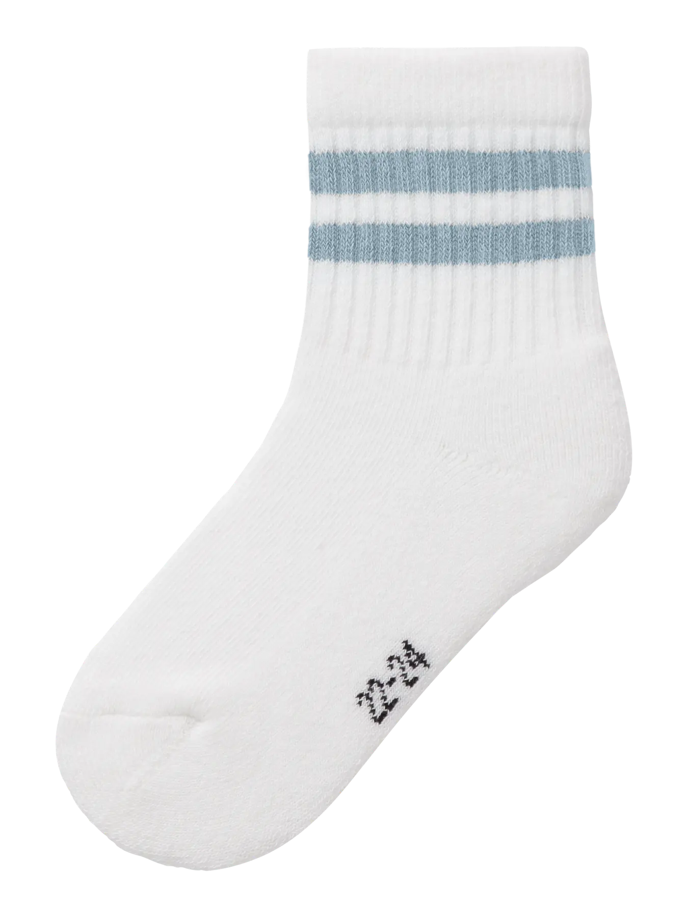 Name it - Jans Strømpe - Bright White Dusty Blue