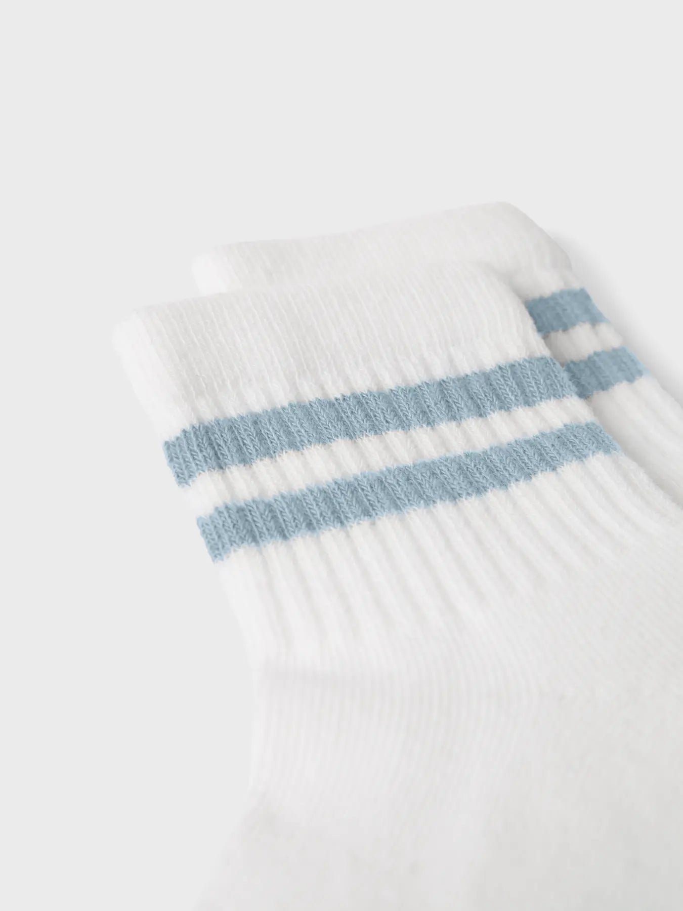 Name it - Jans Strømpe - Bright White Dusty Blue