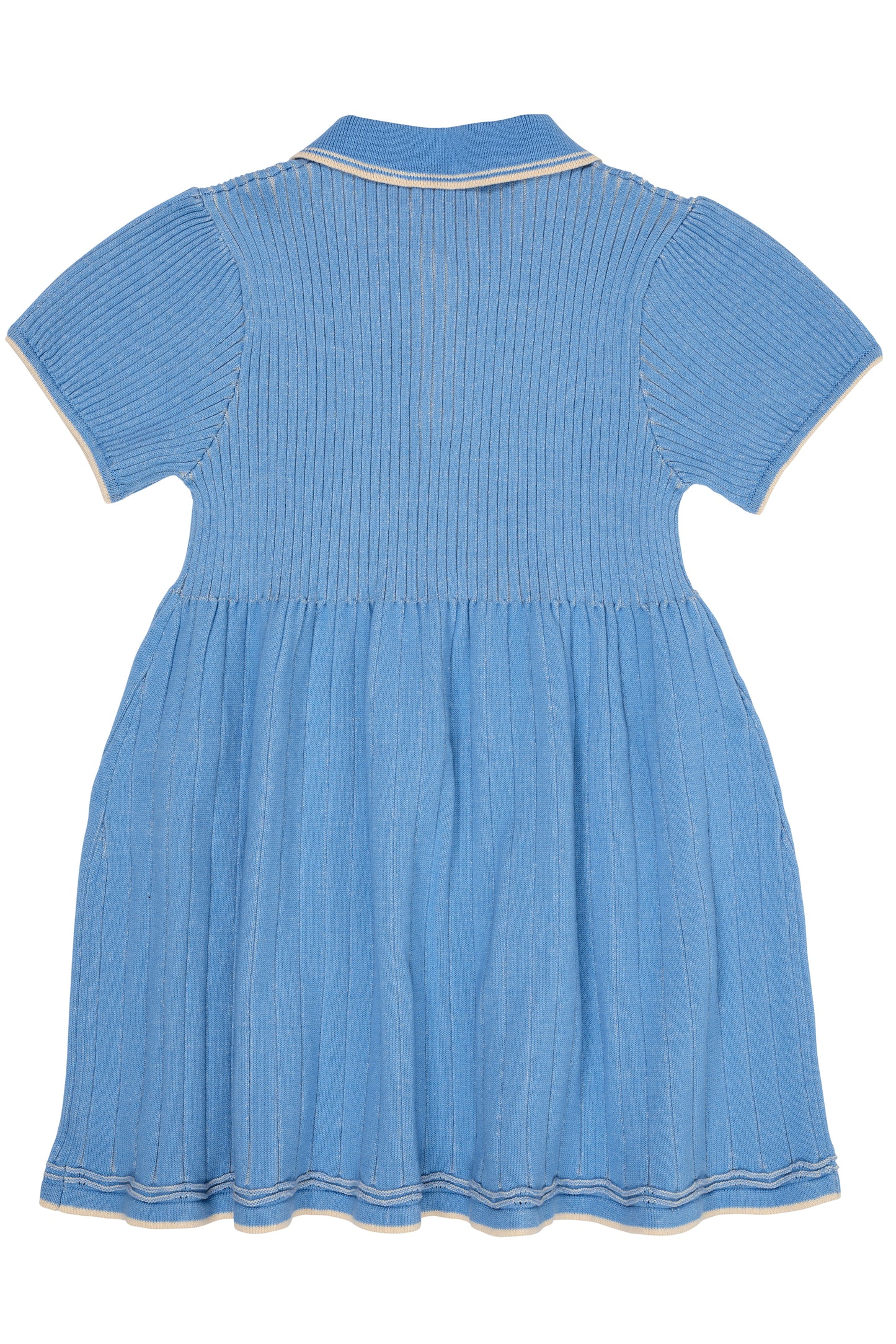 Copenhagen Colors Kjole - RIB POLO KNITTED DRESS