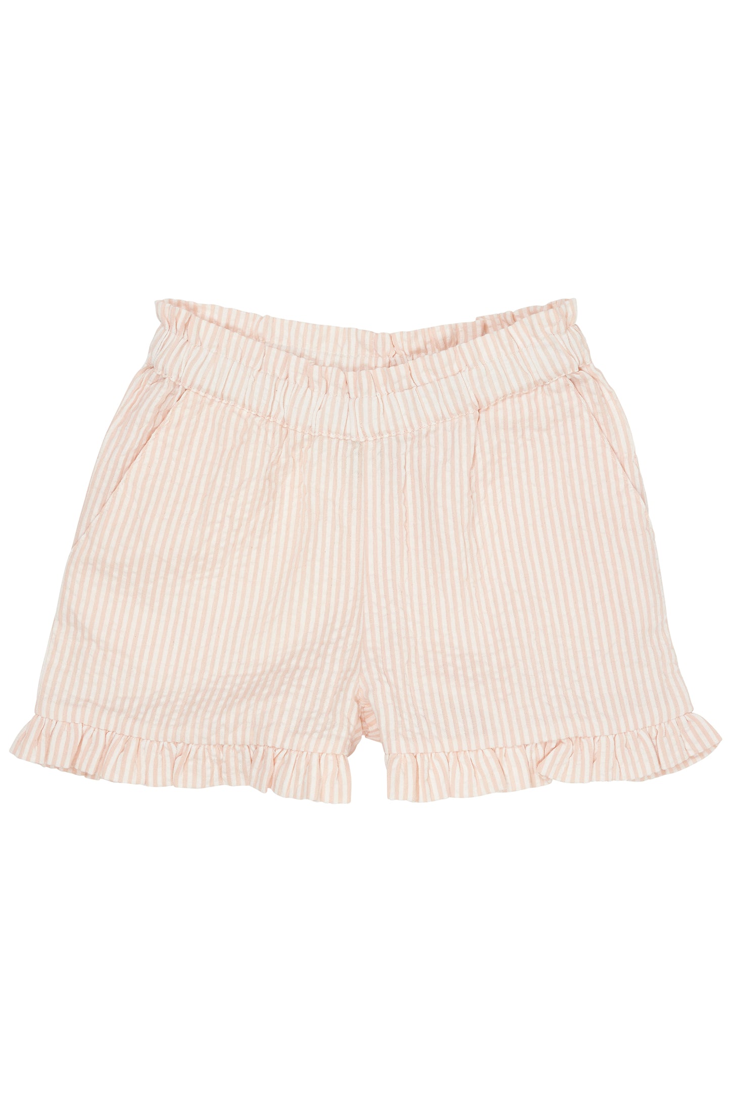 BÆK OG BØLGE SHORTS - DUSTY ROSE W CREAM STRIPE