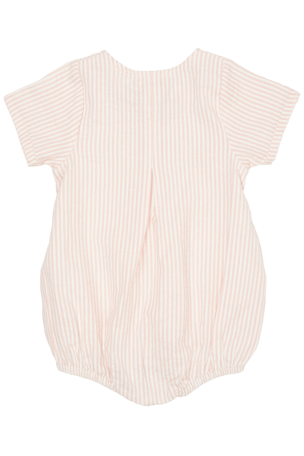 SEERSUCKER ROMPER W. SLEEVES str. 80