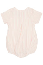 SEERSUCKER ROMPER W. SLEEVES str. 80
