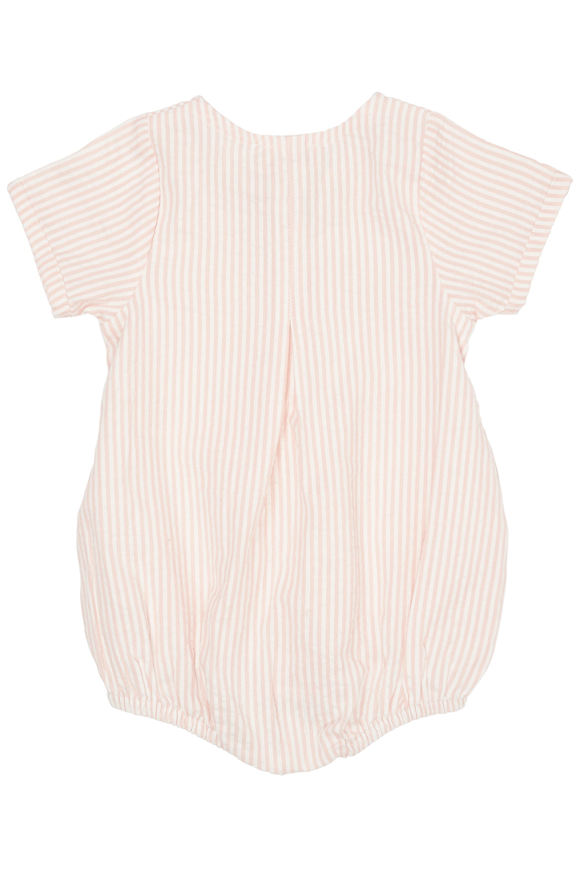 SEERSUCKER ROMPER W. SLEEVES str. 80