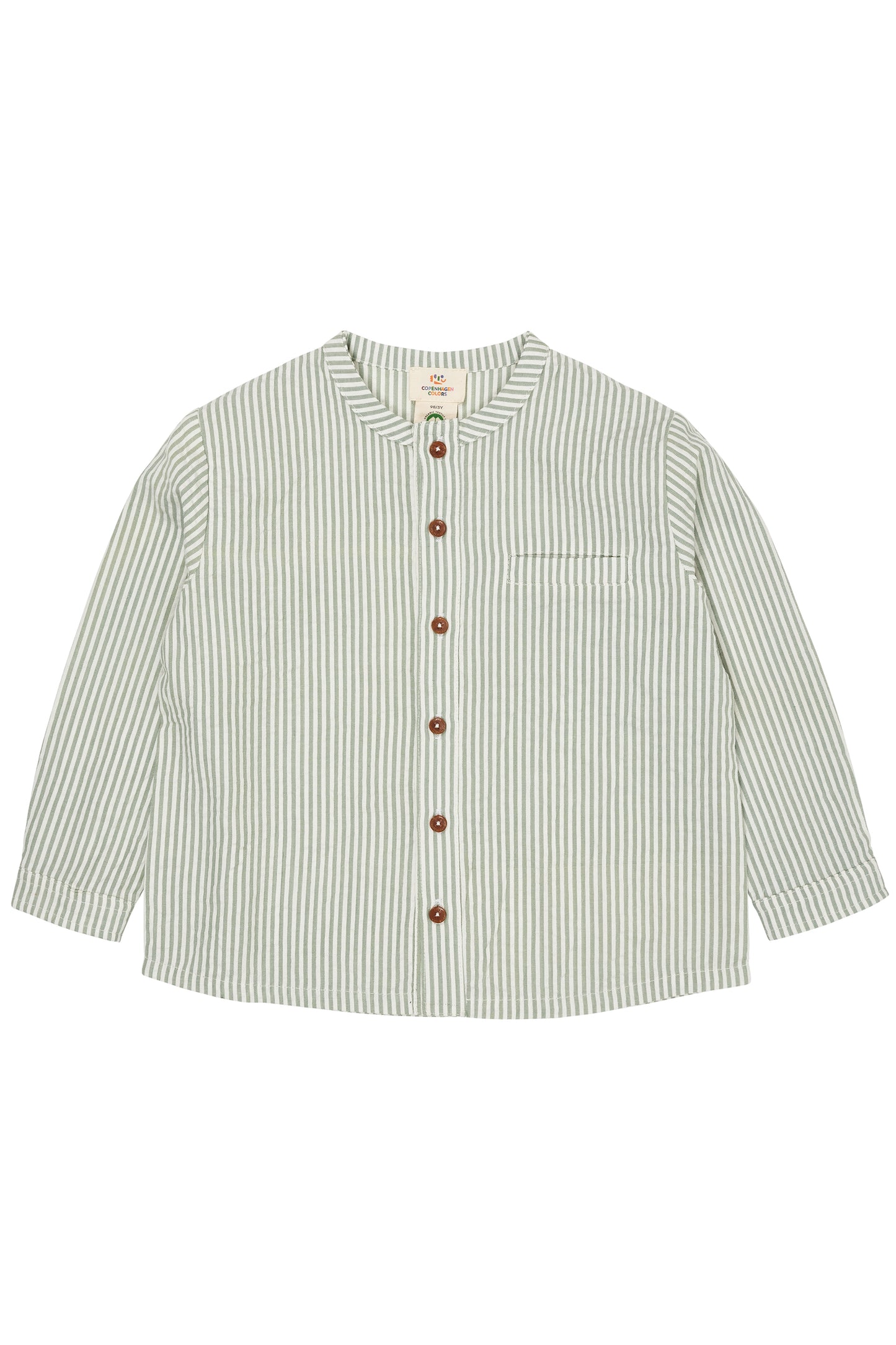 SEERSUCKER SHIRT W. PLACKET