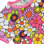 str. 2-3 år - Småfolk - T-shirt med blomster