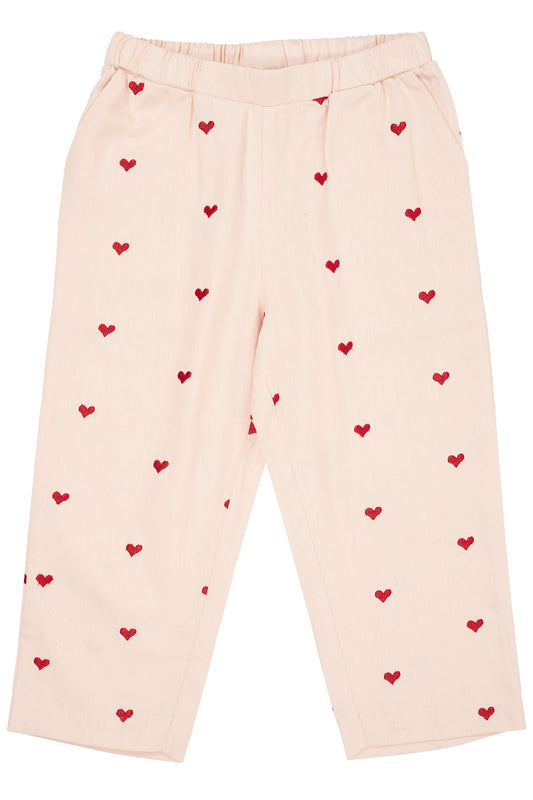 Copenhagen Colors Bukser - TWILL HEART PANTS