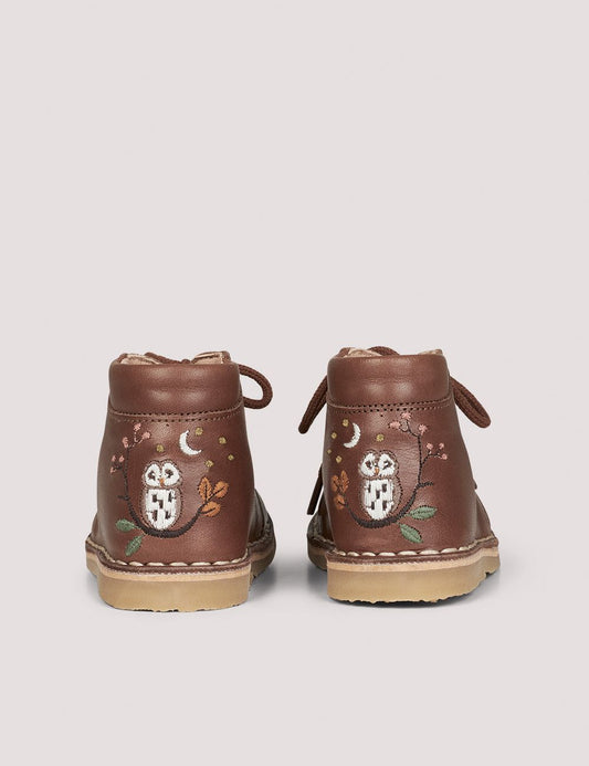 Petit Nord - Classic Boot Owl - Hazelnut