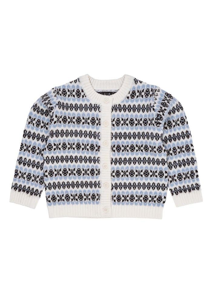 Copenhagen Colors - MERINO PATTERN CARDIGAN str. 110