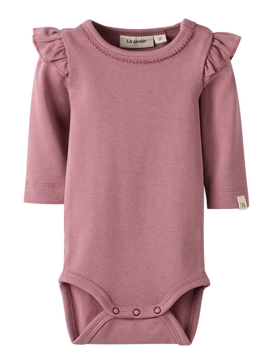 Lil'Atelier body med flæser – Nostalgia Rose