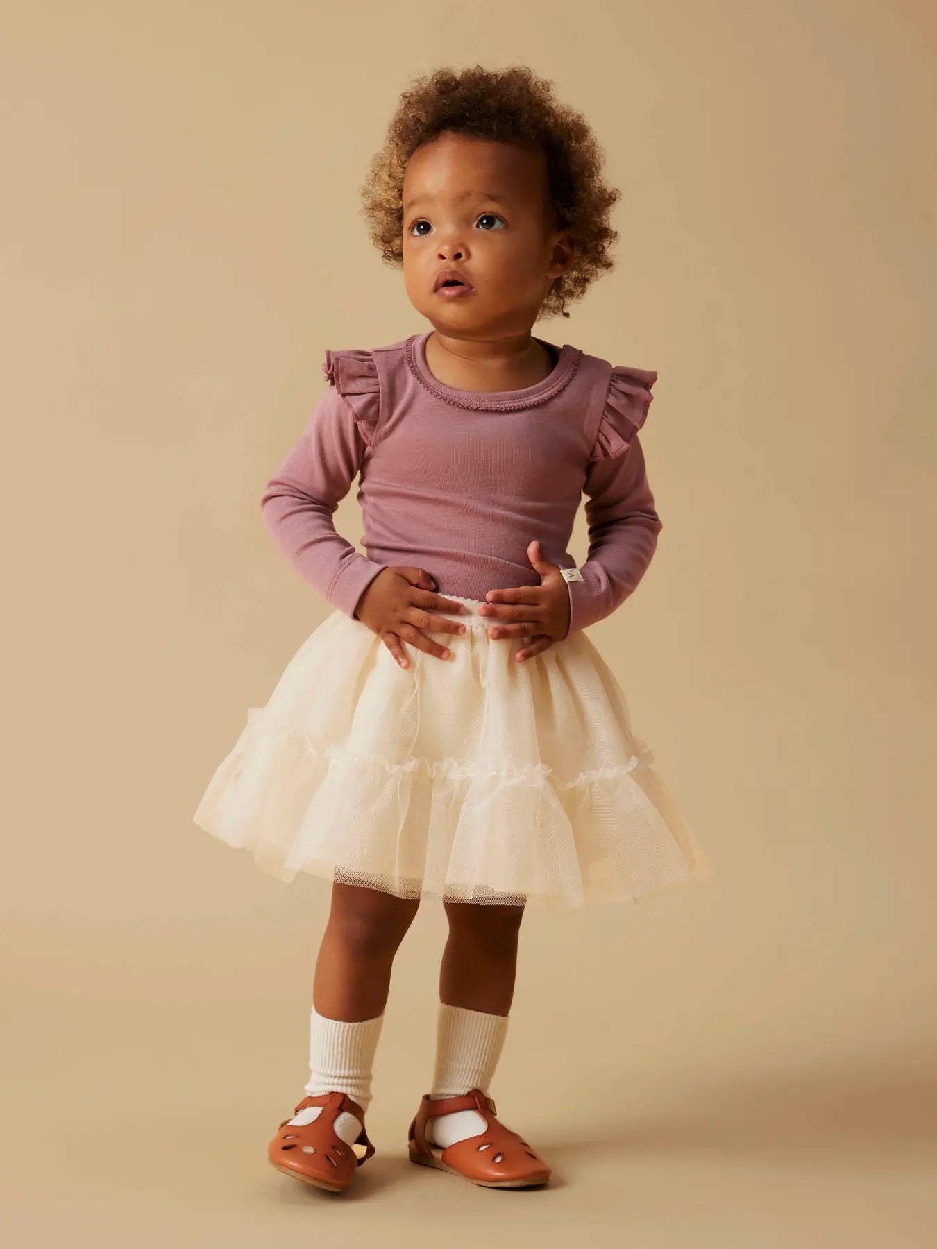 Lil'Atelier body med flæser – Nostalgia Rose