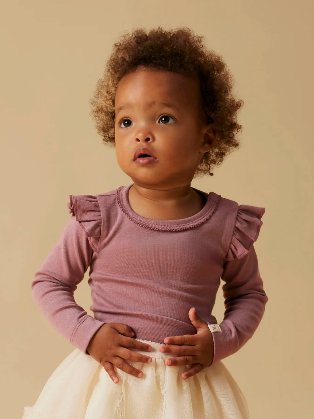 Lil'Atelier body med flæser – Nostalgia Rose