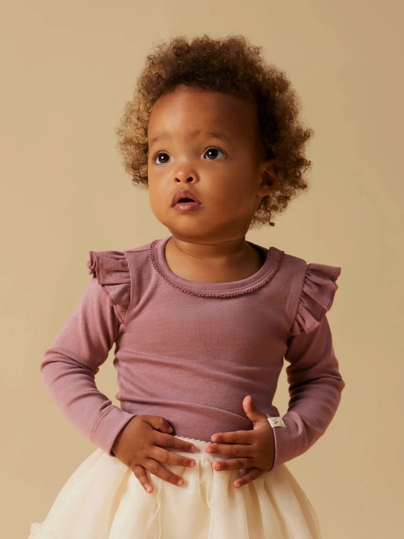 Lil'Atelier body med flæser – Nostalgia Rose