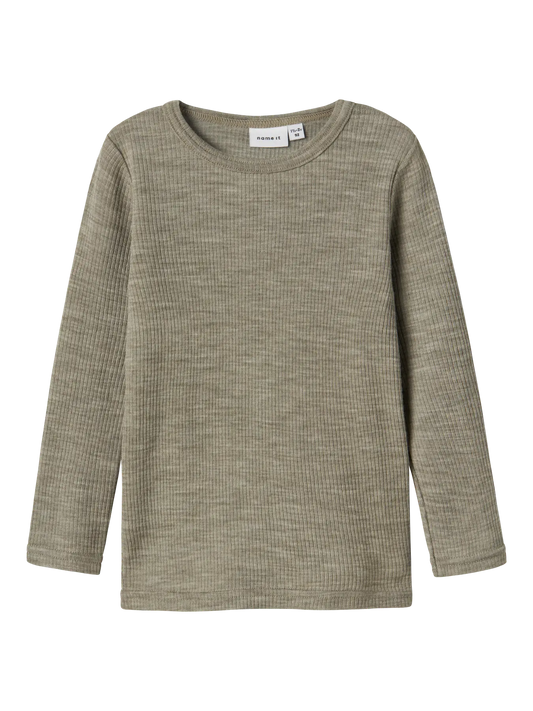 Name it - Wax Uld Rib Bluse