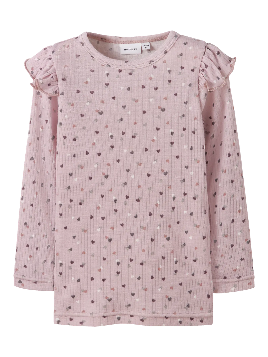 NMFWOMI - NAME IT Hjerte bluse