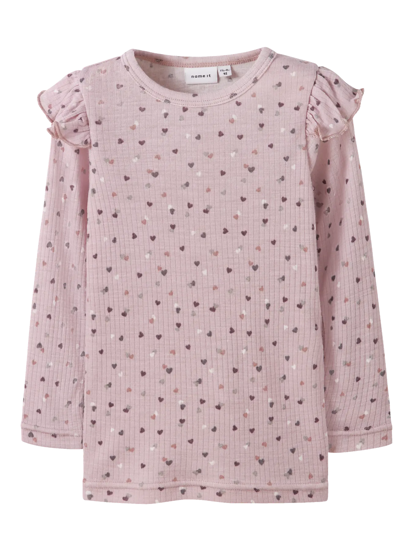 NMFWOMI - NAME IT Hjerte bluse