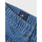 NAME IT - Ben Tap Stribet Jeans Medium Blue Denim