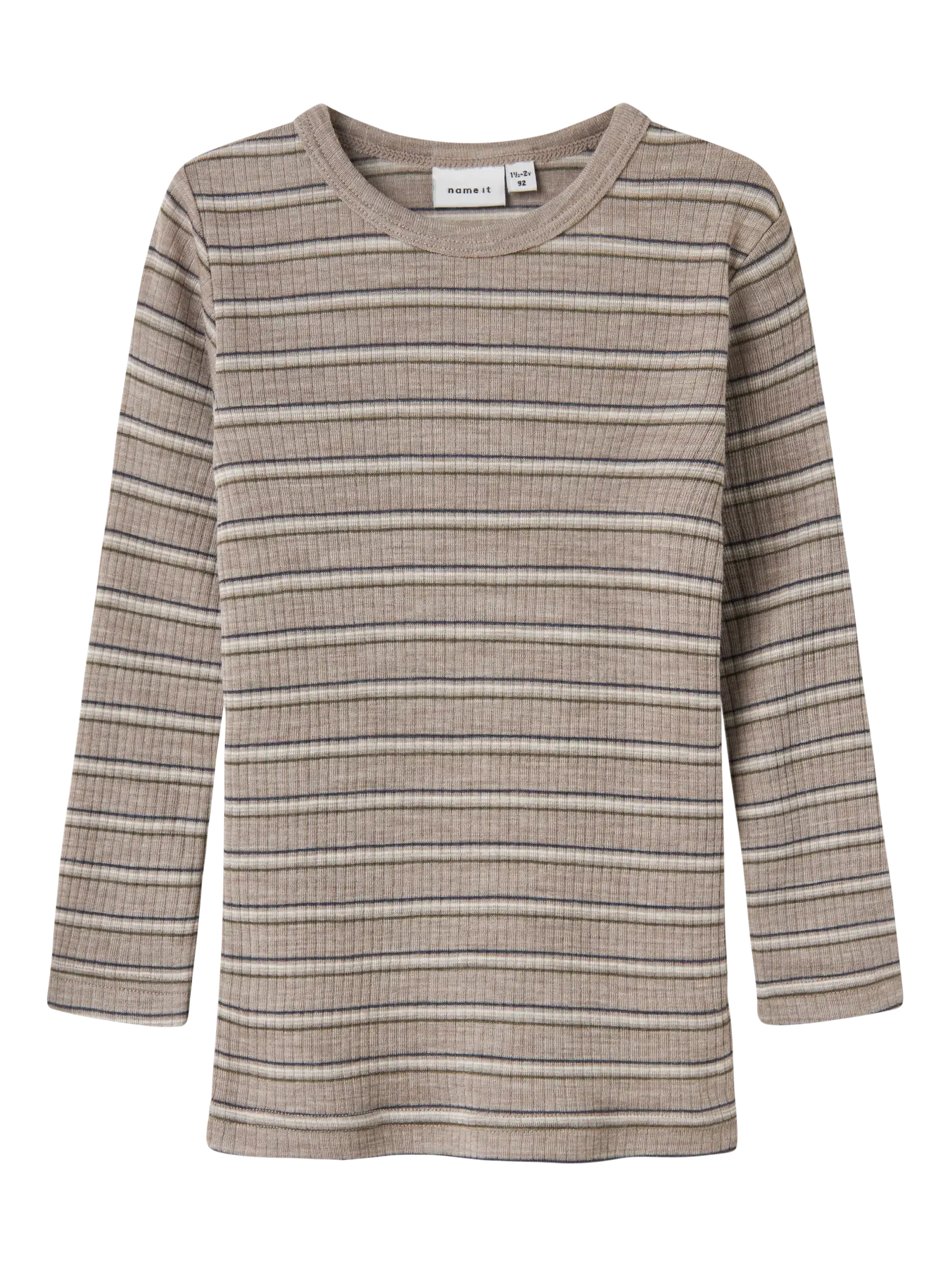 NMMWOMI - NAME IT Stribet uldbluse