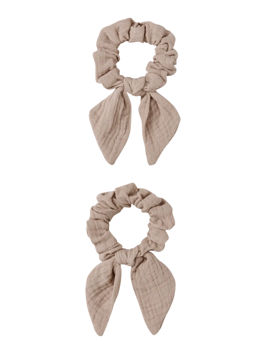 Lil'Atelier - LOUISE 2 PACK SCRUNCHIE (Oxford Tan)