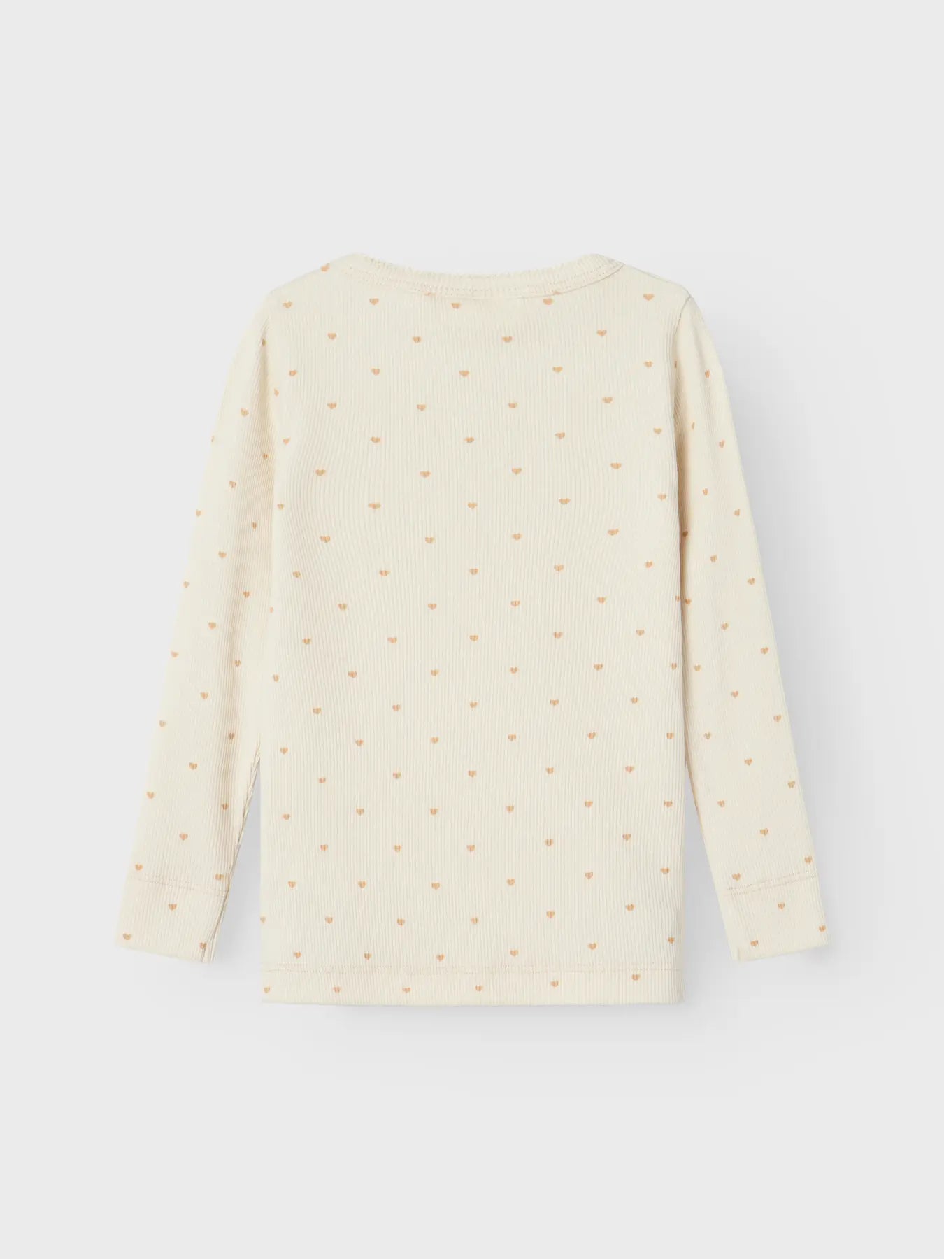 Lil'Atelier - NMFGAGO LS SLIM TOP Hjerte