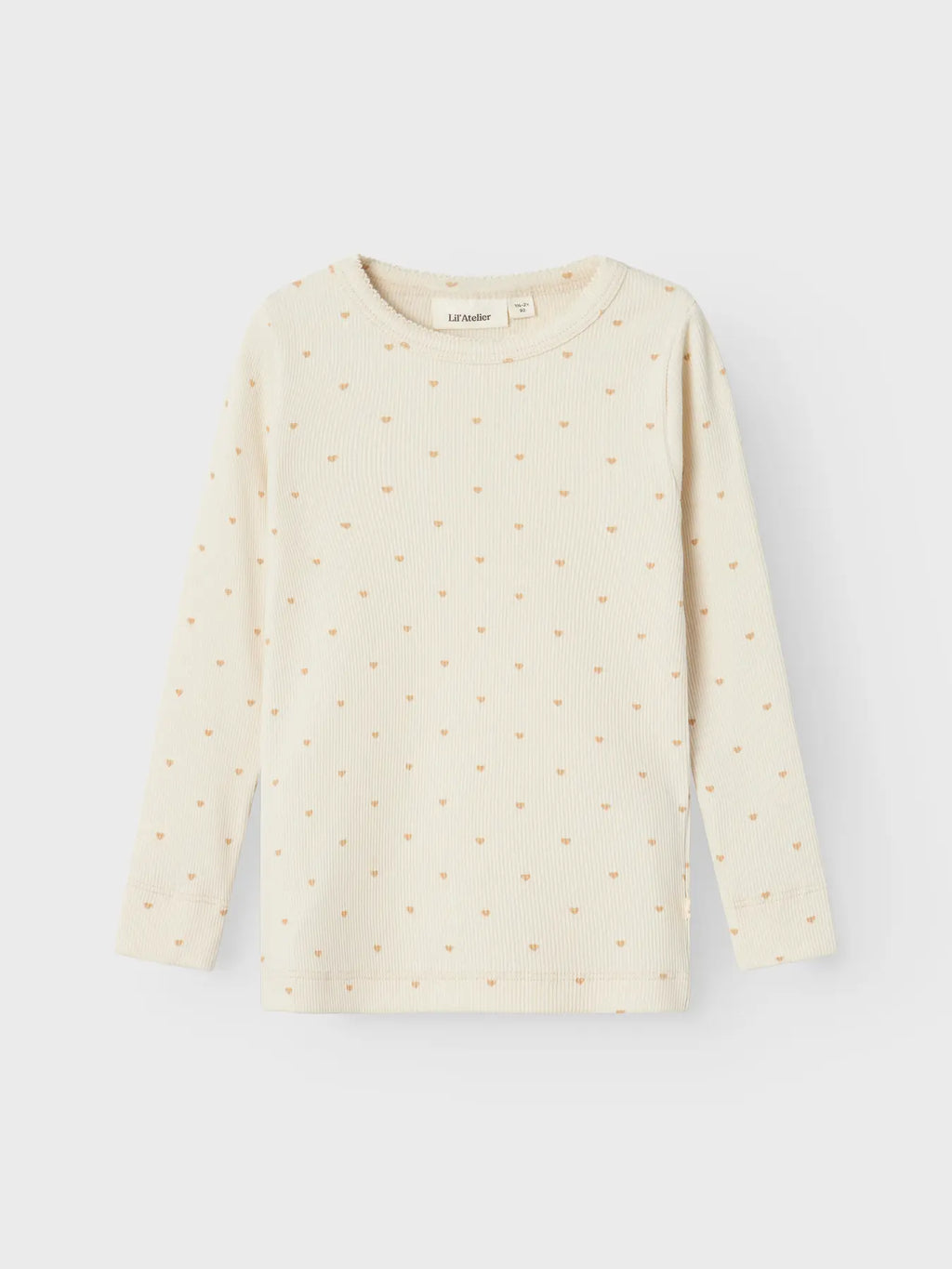 Lil'Atelier - NMFGAGO LS SLIM TOP Hjerte