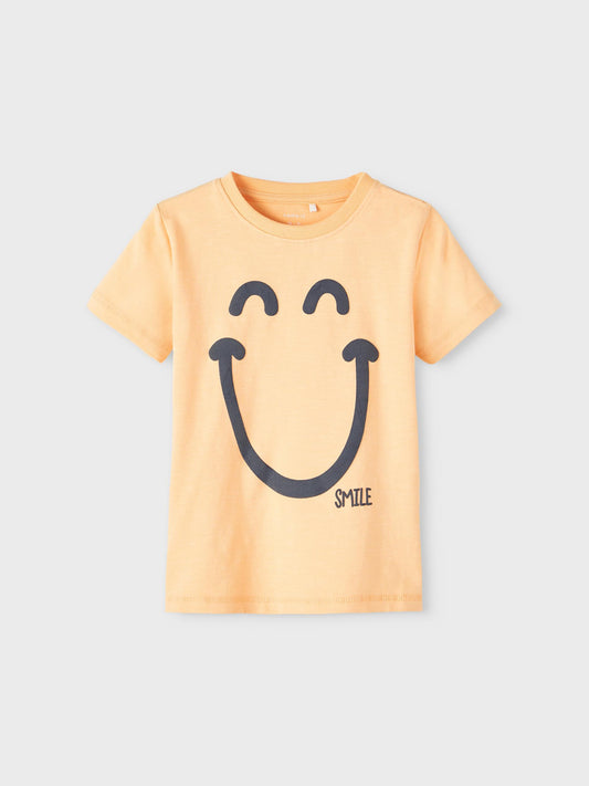 Name It T-shirt - NNM Tommy - Orange Chiffon